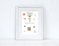 Autumn Vibes Autumn Seasonal Wall Home Decor Print