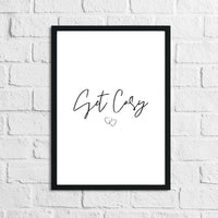 Get Cosy Heart Home Simple Home Wall Decor Print