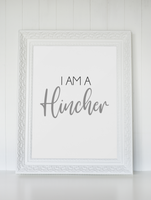 I Am A Hincher Hinch Cleaning Home Wall Decor Print