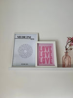 Love Love Love NEW Valentine's Day Home Wall Decor Print