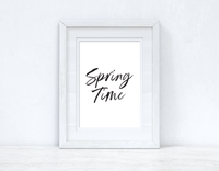 Spring Time Spring Seasonal Wall Home Decor Print