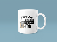 Personalised Surviving Fatherhood One Beer At A Time Fathers Day Collection