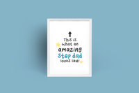 Personalised This Is What An Amazing Step-dad Looks Like Fathers Day Collection